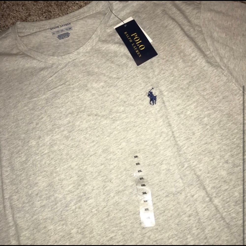 Polo by Ralph Lauren Cream Heather Men’s T-Shirt NWOT